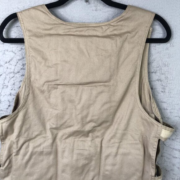 Polar Products Kool Max Cooling Vest Adjustable M/L Khaki Tan KMVZ Adult - Picture 6 of 14